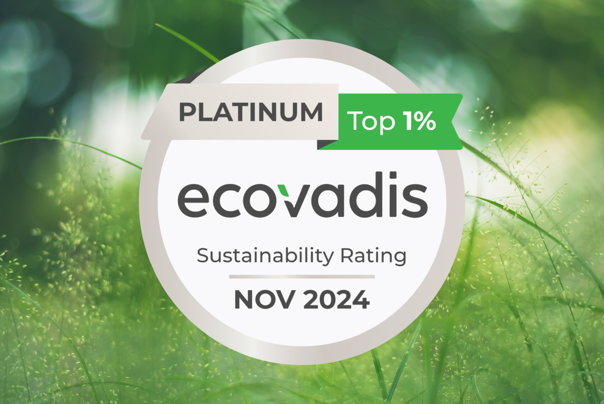 EcoVadis Platinum Medal 1